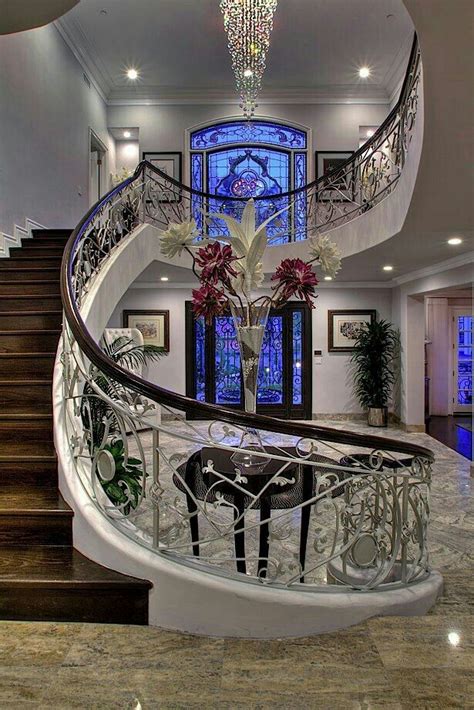 House Luxury Homes Staircase Design