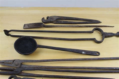 The abana (artist blacksmith's association of. Antique Blacksmith Tool Lot