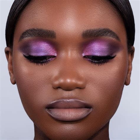 Natasha Denona Beauty On Instagram Purple Makeup Look Using The