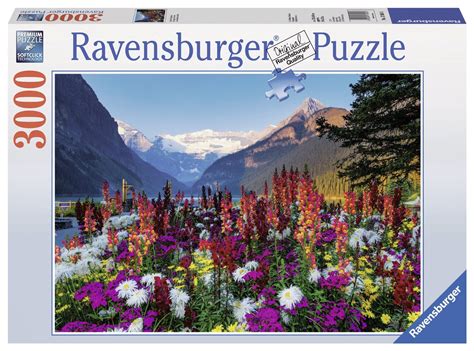 Buy { pieces } pieces jigsaw puzzles in the online store. Puzzle Flowered mountains Ravensburger-17061 3000 pieces ...