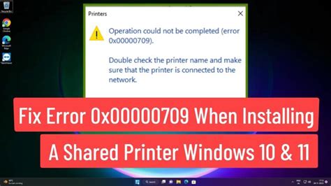 Error X Al Instalar Una Impresora Compartida En Windows Y
