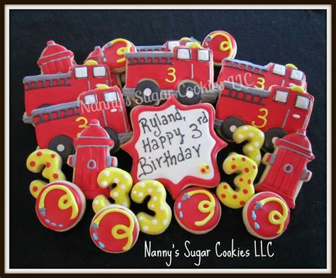 10 Images About Firemen Cookies Cake Pops On Pinterest