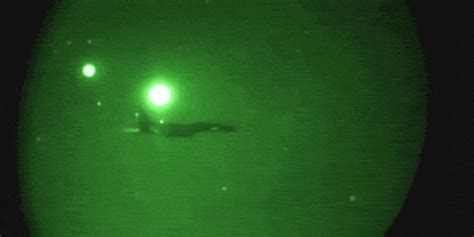 An F 15s Afterburners Look Like A Supernova In Night Vision