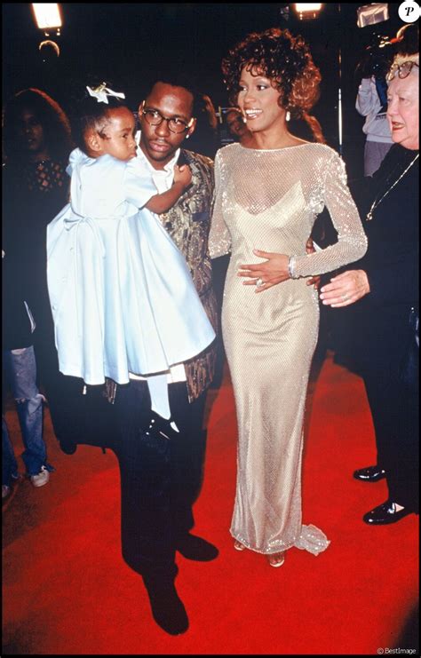 Whitney Houston Et Son Mari Bobby Brown Ainsi Leur Fille Bobbi Kristina