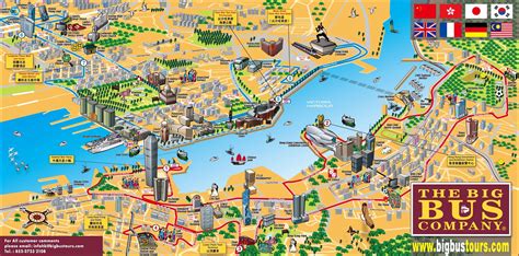 Hong Kong Tourist Map New Zone
