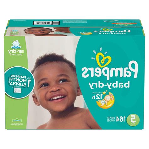 Pampers Baby Dry Diapers Mega Pack