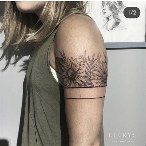 flower-arm-band-tattoo-artist-luckys-tattoo-and-band-tattoo,-arm-band-tattoo,-tattoos