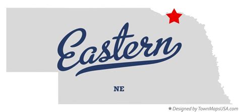 Map Of Eastern Ne Nebraska