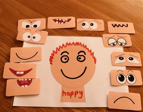 Make A Face Activities Elsa Support Emotions For Children