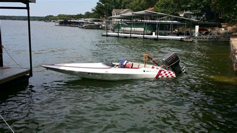 1977 Sleekcraft Tunnel Hull Drag Boat Fast Boats Speed Boats Outboard