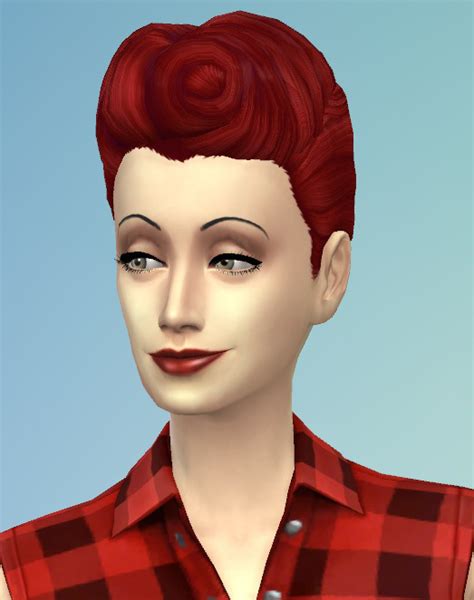 Birkschessimsblog The 50s Hairstyle • Sims 4 Downloads