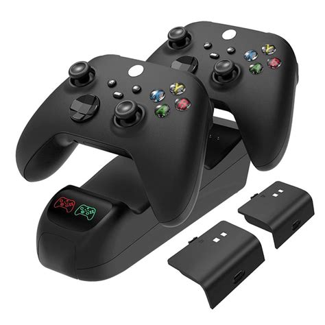 Dual Charging Station For Xbox Series Xs Controller Charger Dock With