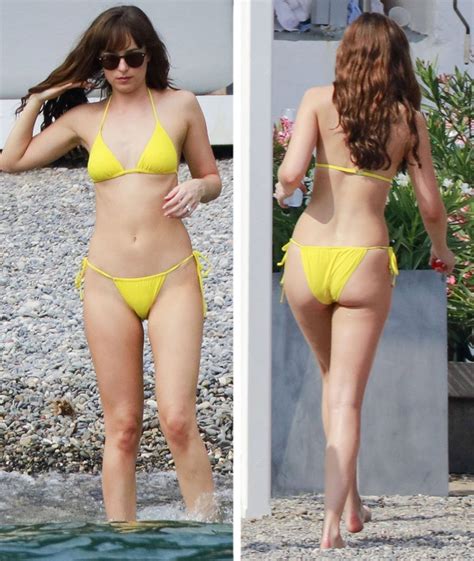 Jamie Dornan And Dakota Johnson Flaunt Hot Beach Bods Filming Fifty
