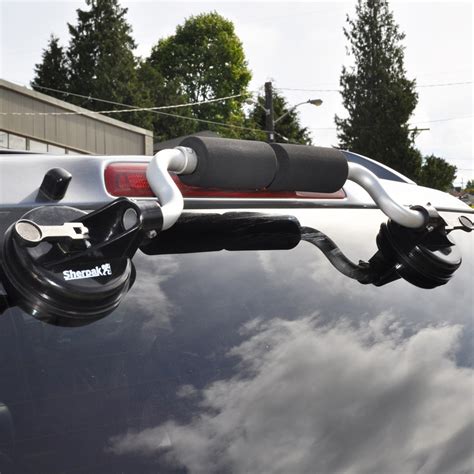 Kayak Lift Assist Suction Mounted Roof Roller