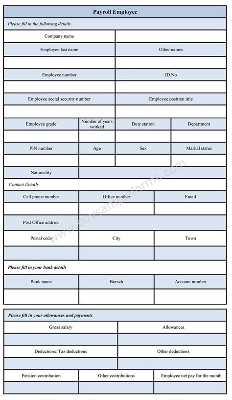 The point is to make you sound incredible on paper, so you receive for you to know, there is another 37 similar photographs of employee guarantor form template doc that boyd little uploaded you can see below Payroll Employee Form | Employee Payroll Format