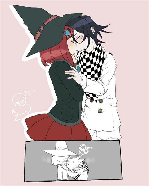 Crocodile tears, classic naivety when it's brought up, the whole five yards. Why does it seem kokichi is more embarrassed than himiko ...