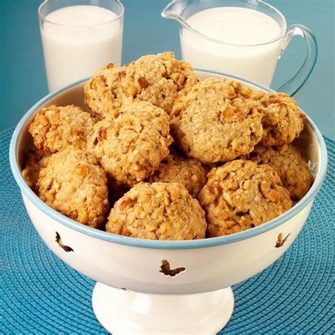 Cookies aux flocons davoine et aux noix Recette