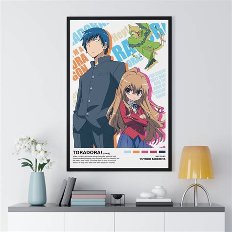 Toradora Poster Anime Posters Anime Wall Decor Toradora Etsy