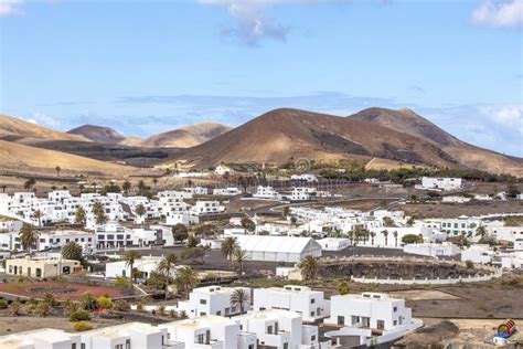 Village Uga On Canary Island Lanzarote Stock Photo Image Of Spain