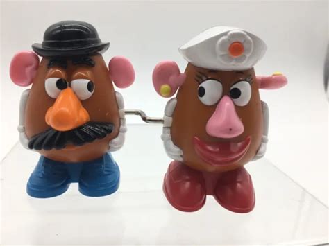 1999 Disney Pixar Mcdonalds Toy Story 2 Mr And Mrs Potato Head Wind Up