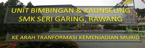 Smk seri garing is situated west of rawang. .: KENALI SEKOLAH KAMI