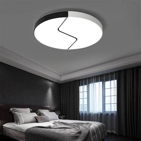 Moderne restaurant chambre chambre d'hôtel luminaire lampara de techo or encastré plafonnier led ultramince avec télécommande, design moderne, luminaire d'intérieur, montage en. Moderne Plafonnier à LED Rond design esthétique D50cm pour ...