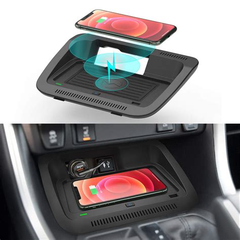 Buy Carqiwireless Wireless Charger For Toyota Rav4 Accessories 2022