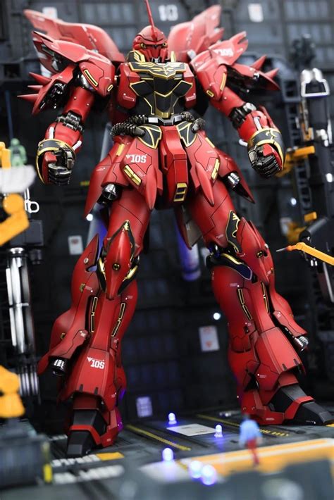 Gundam Guy Mg 1100 Full Armor Sinanju Diorama Build Exosuit Man Of
