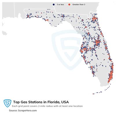 10 Largest Gas Stations In Florida In 2024 Based On Locations Scrapehero