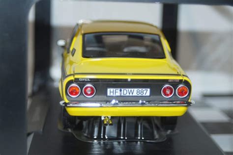 Opel Manta A GT E Yellow 1975 Norev 1 18 Scale 183638 Ltd