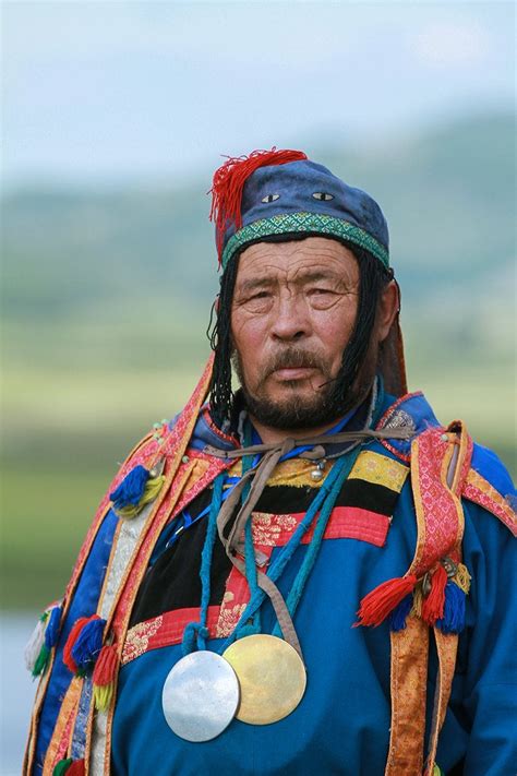 Traditional Mongolian Shaman Rshamanism