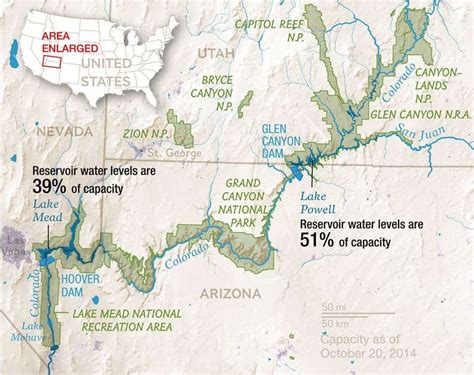 Record Drought Shows Mind Blowing Change In Colorado River