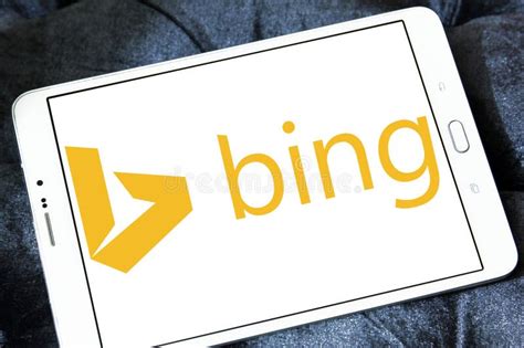 Bing Search Engine Logo Editorial Stock Photo Image Of Searching