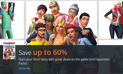 Origin Sale Save Up To 60 Off On The Sims 4 And Its Packs Sims Online