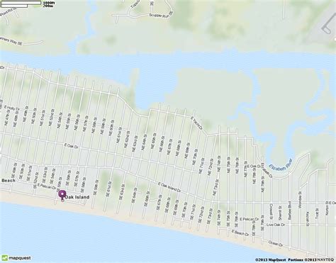 Oak Island Nc Satellite Map View And Image Mapquest Clothes