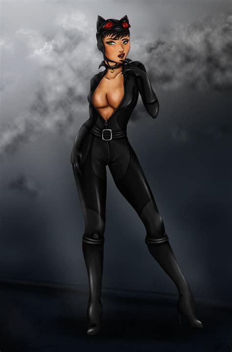 Arkham asylum and once again stars the masked superhero batman as the protagonist. Hot Catwoman Drawings | Catwoman by Maszrum | Catwoman ...