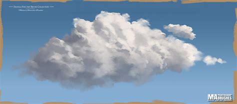 Concept Art And Photoshop Brushes Painting Clouds And Skies Digital
