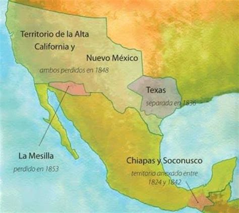 Territorio Mexicano cedido a USA timeline | Timetoast timelines