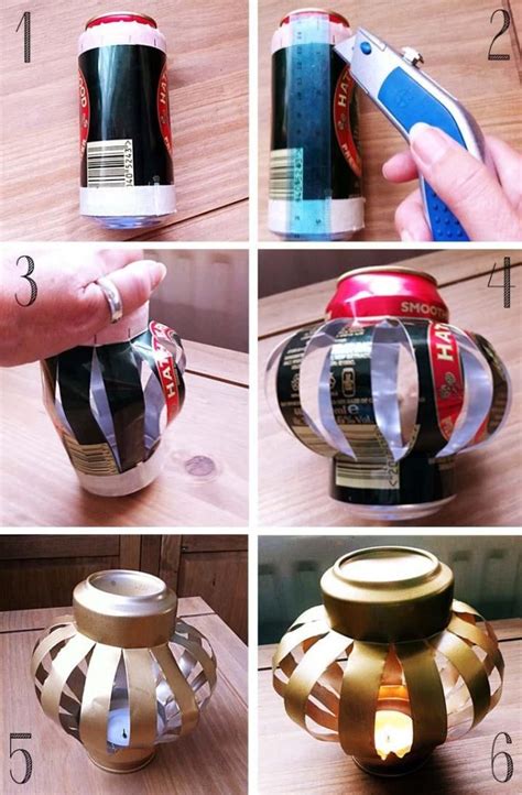 How To Make Soda Cans Into Lanterns — Idea Digezt