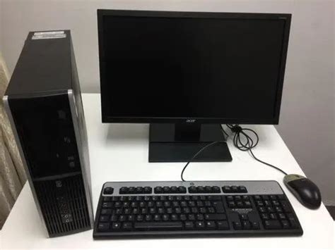 Hp Desktop Core 2 Duo Full Set With Warranty And Bill 2gb Screen Size