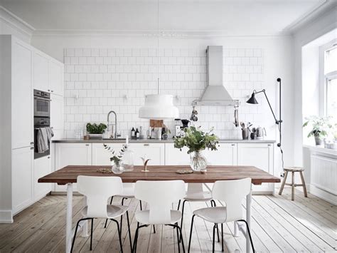 Fascinerende scandinavische keukenontwerpen met eenvoud en # 8230; Scandinavian | Interior Design Ideas