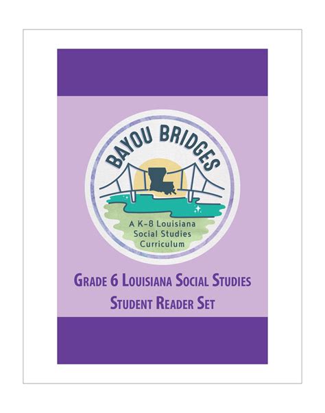 Louisiana Bayou Bridges – Grade 6 Student Reader Set – Core Knowledge