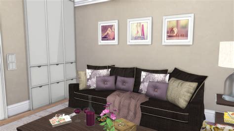 Sims 4 Floral Livingroom Ikea Inspiration Download Cc Creators