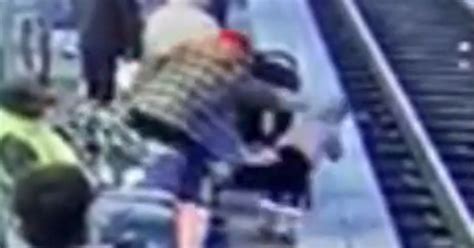 Woman Pushes Three Year Old Girl Face First Onto Train Tracks In Horror Attack Mirror Online