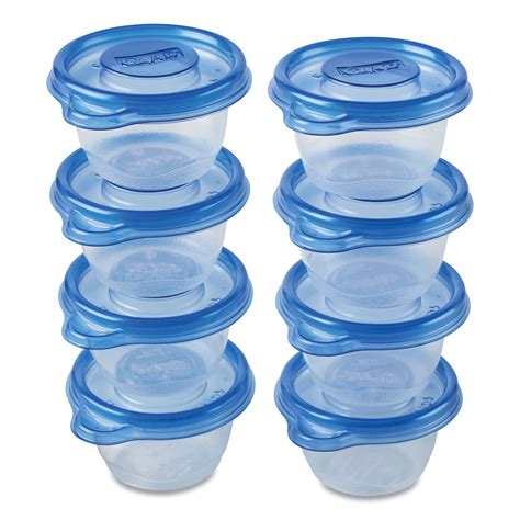 Mini Round Food Storage Containers By Glad Clo70240