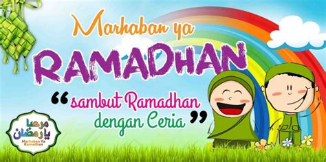 Jual Banner Ramadhan Ceria 2018 Moslem Kids 1 Kota Depok Label