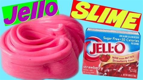 Diy Edible Slime Candy Slime You Can Eat Jello Slime Diy Edible