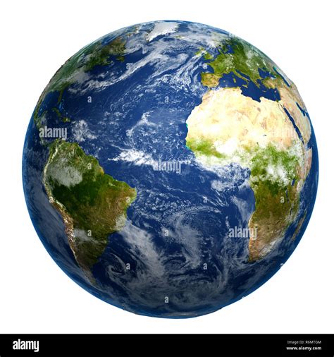Earth Globe 3d Rendering Planet Stock Photo Alamy