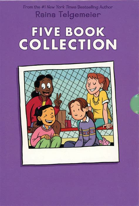 Raina Telgemeier Five Book Collection Boxed Set