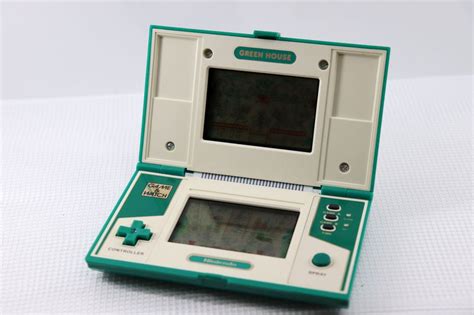 Nintendo Game And Watch Multi Screen Green House Gh 54 Mij Great